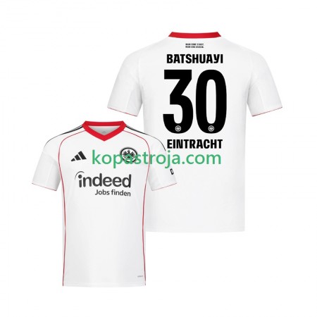 Billiga Fotbollströjor Eintracht Frankfurt Michy Batshuayi 30 Borta tröja 2025/26 Kortärmad